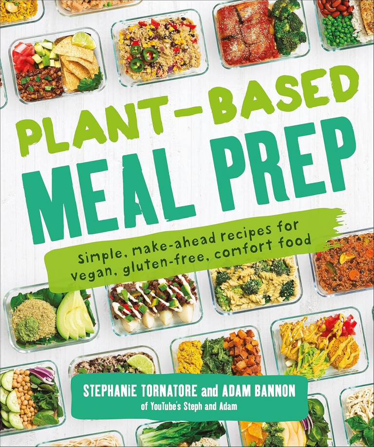 plant-based meal prep book