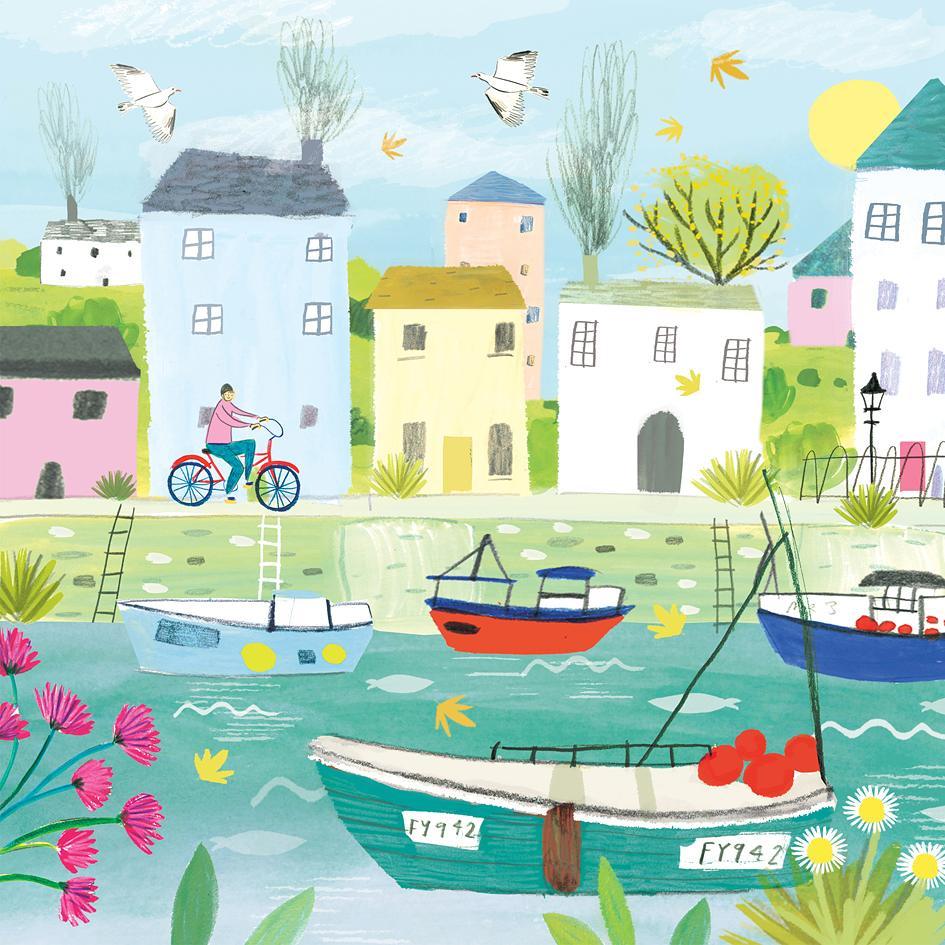 seaside village Clair Rossiter