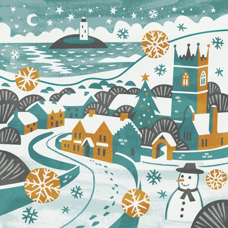 snowy village Matt Johnson