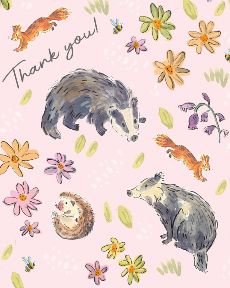 thank you from wildlife Lucy Pickett