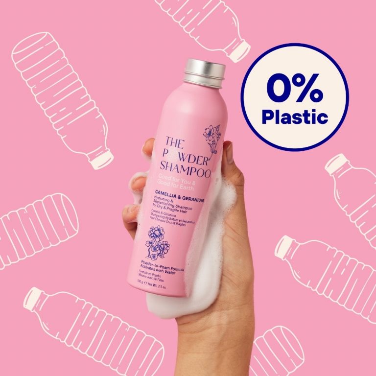 the powder shampoo
