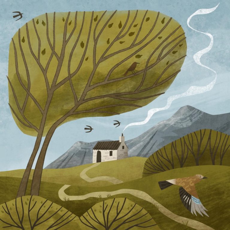 tree and bird Holly Astle