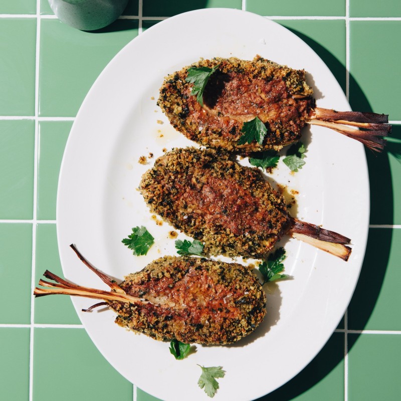 vegan lamb chops