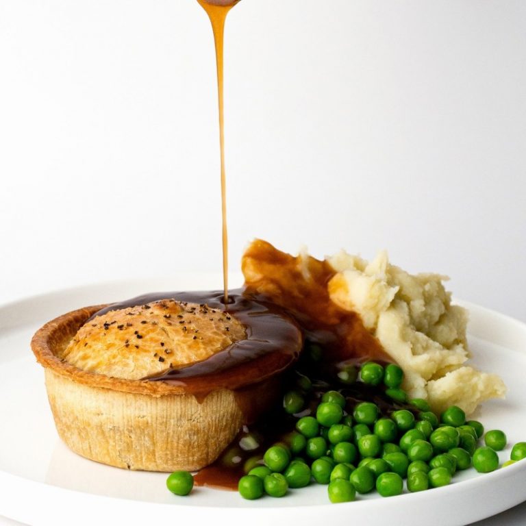 vegan steak and ale pie