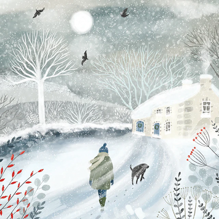 the snow walk Maria Taylor