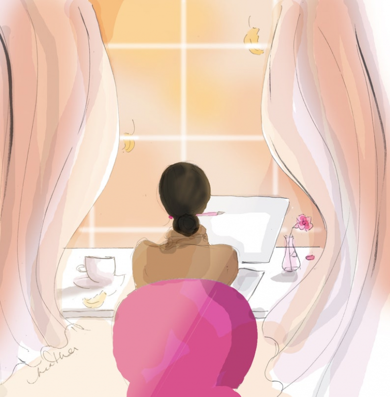 autumn office Heather Stillufsen