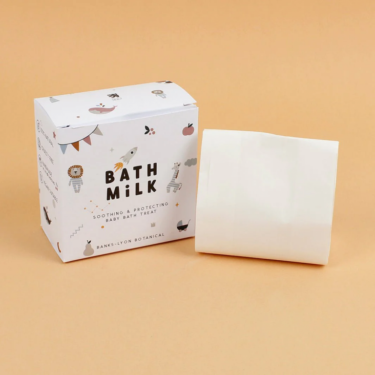 baby bath milk