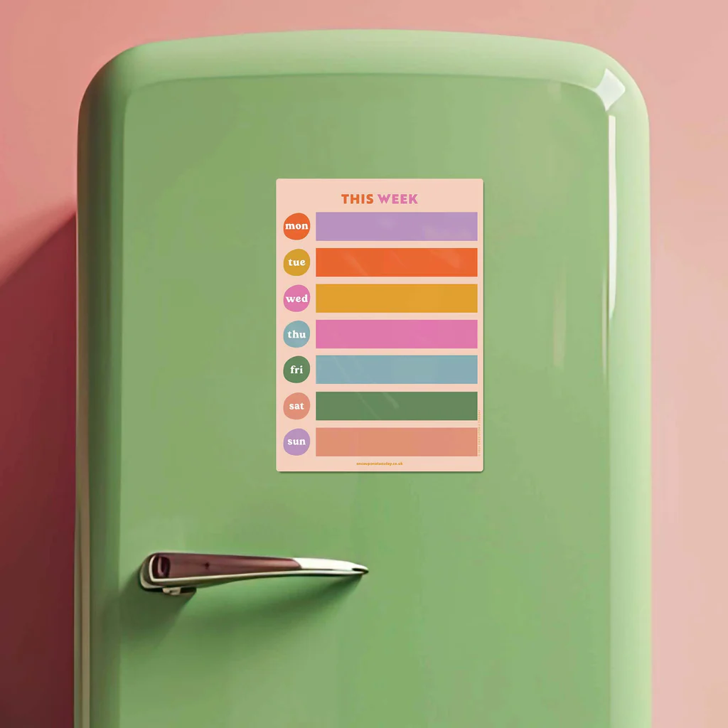 magnetic fridge planner