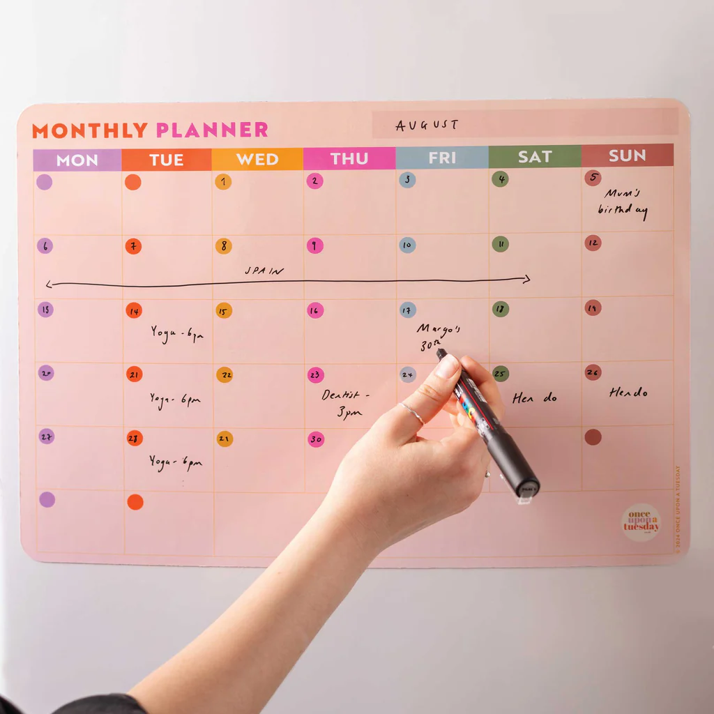 magnetic fridge planner