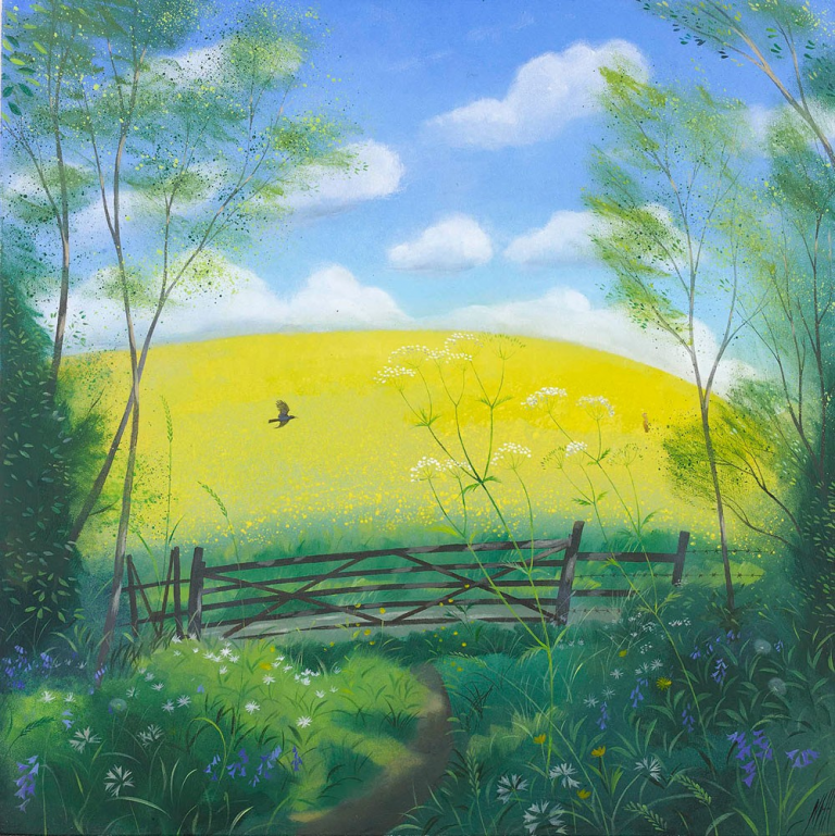 rapeseed field Nicholas Hely Hutchinson