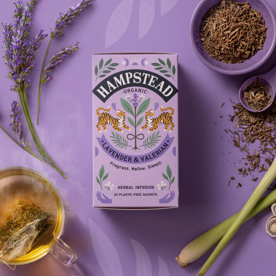 Hampstead lavender valerian tea