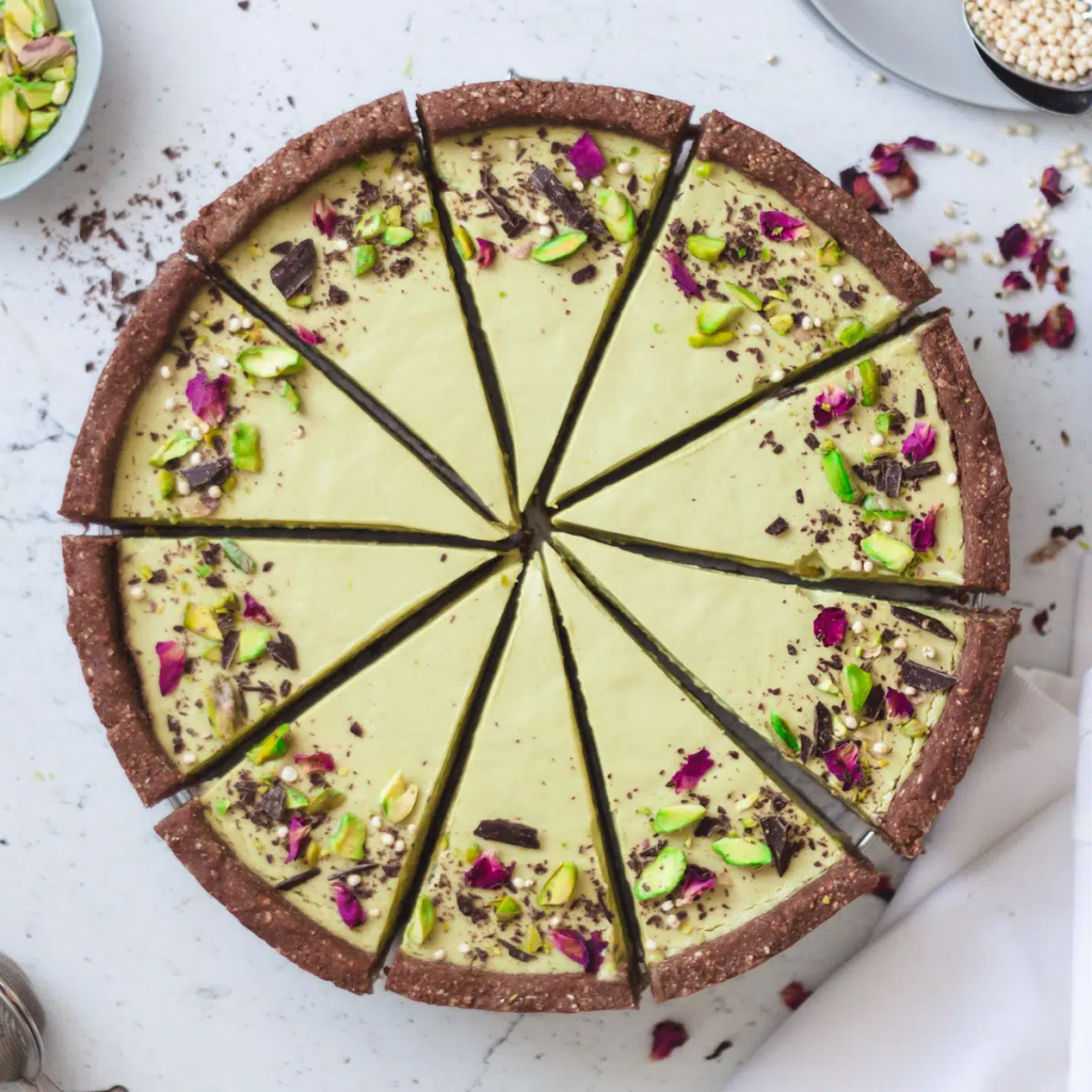 pistachio tart 