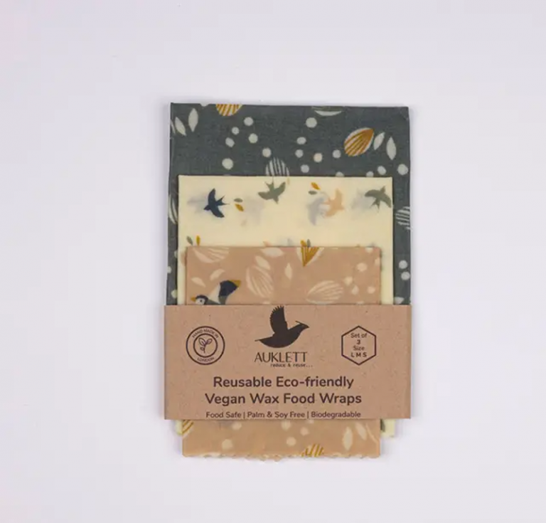 pretty vegan food wraps