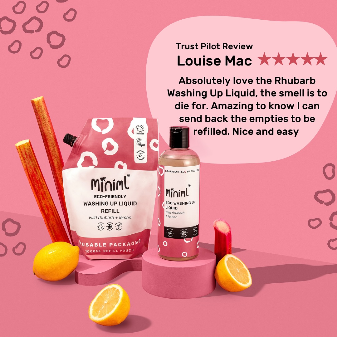 rhubarb washing up liquid