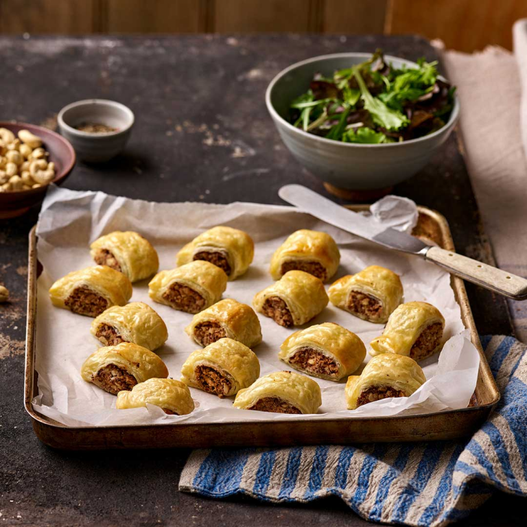 vegan sausage rolls