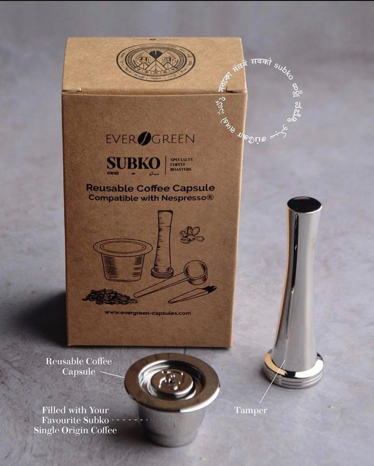 evergreen coffee pod kit