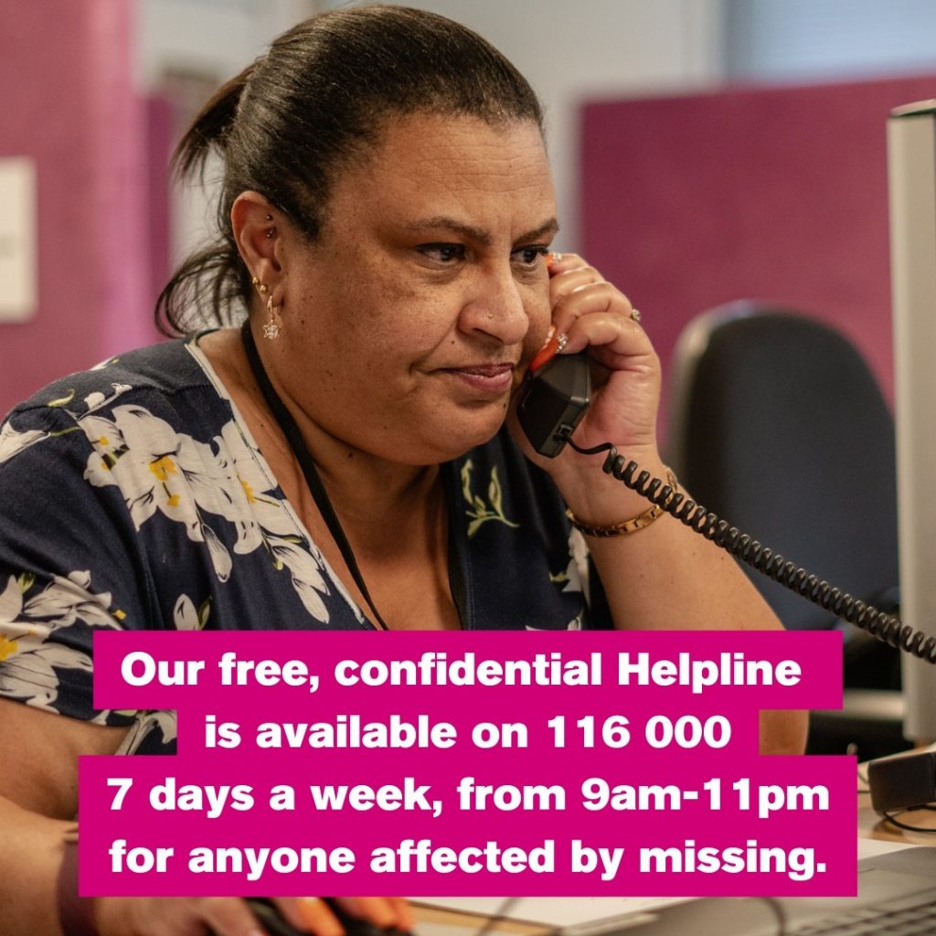 Missing Persons helpline