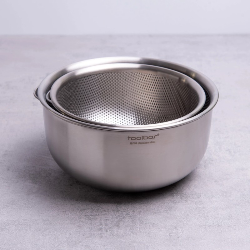 bowl and colander