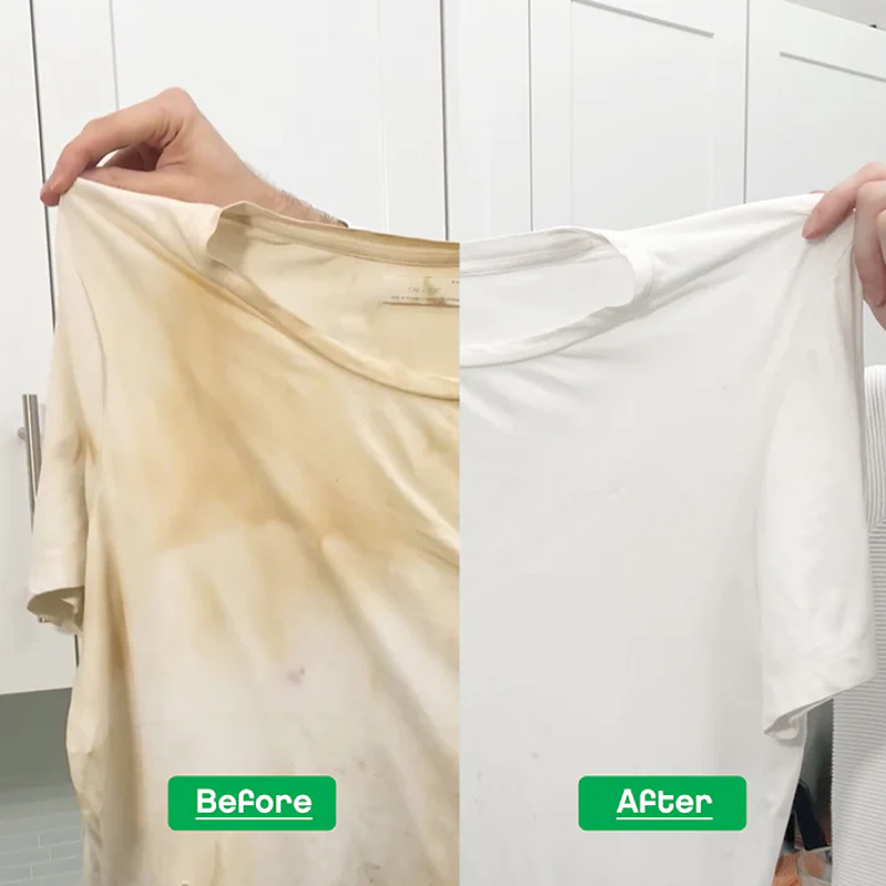 oxygen bleach before after