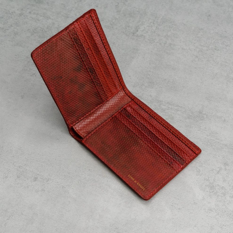 reclaimed fire hose wallet