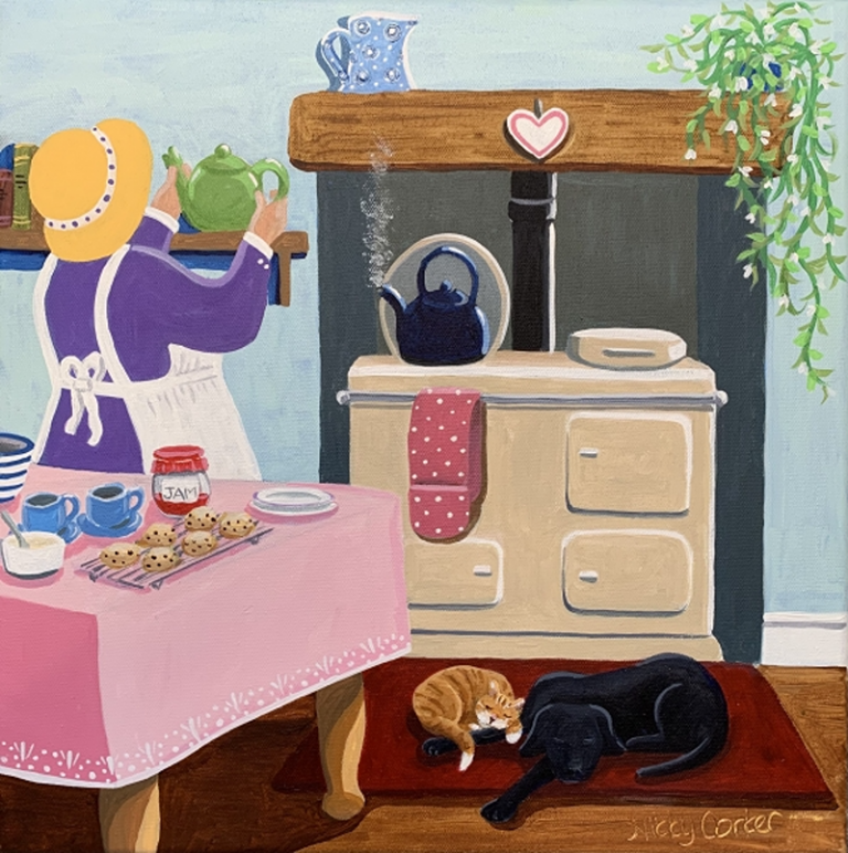 tea and scones Nikki Corker