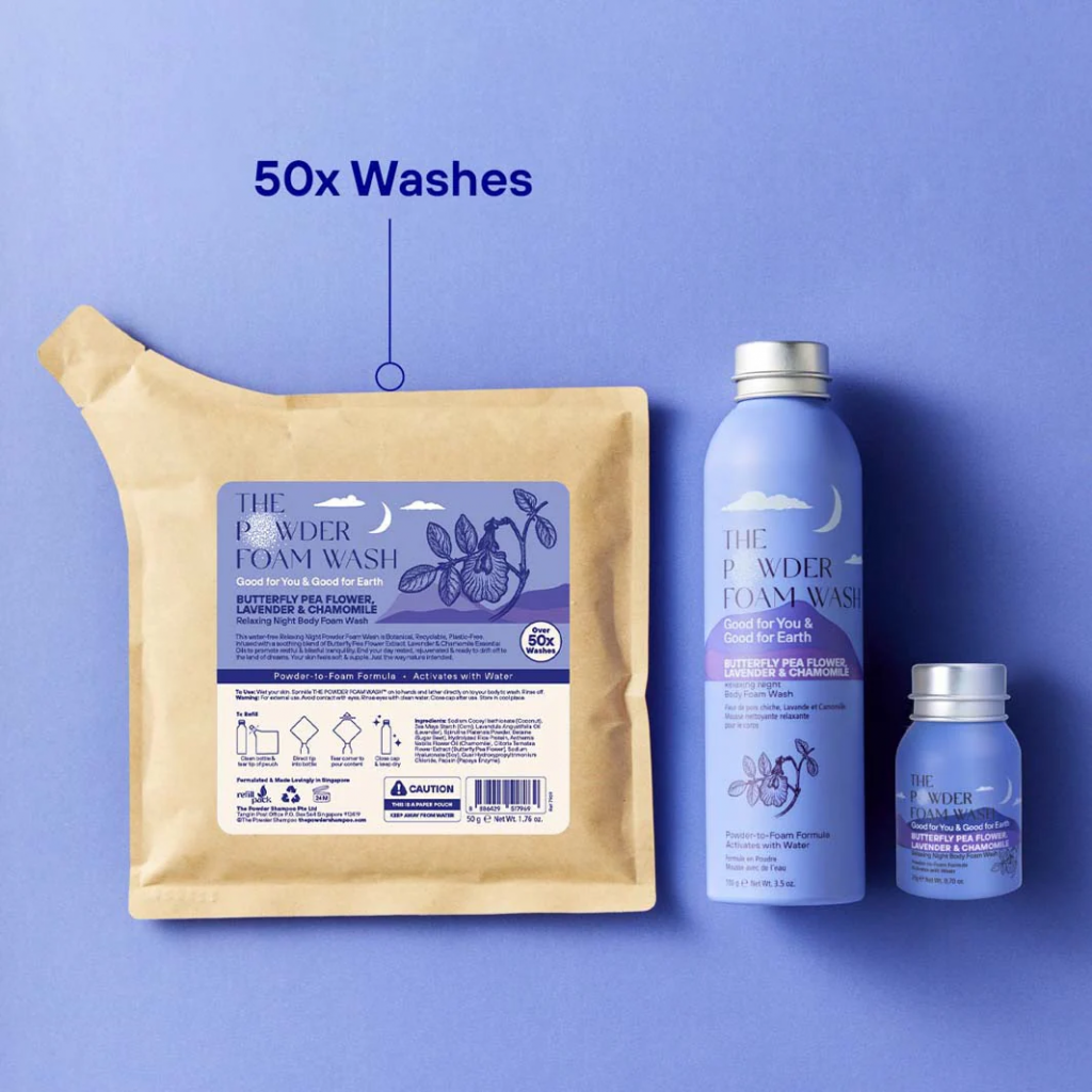 powder body wash