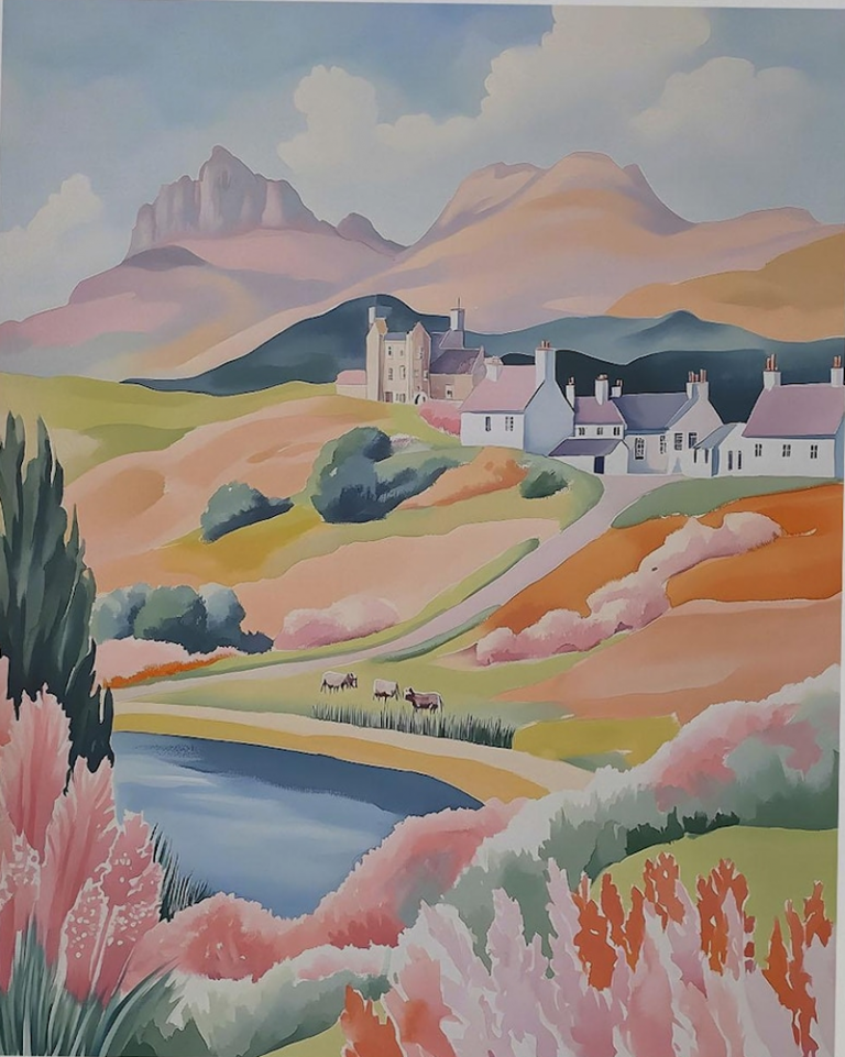 Isle of Skye Pastel Pine