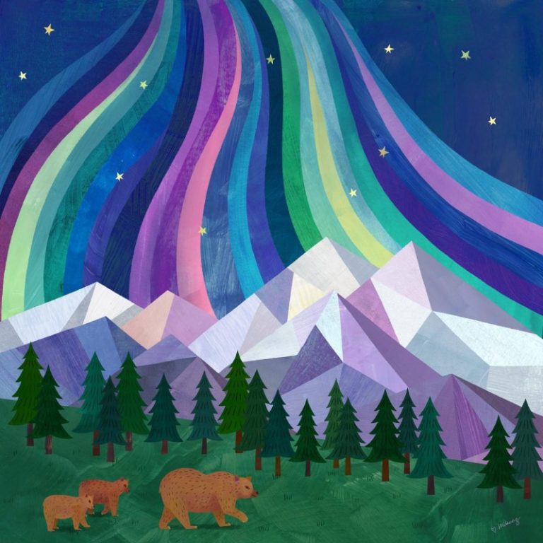 northern lights Melanie Mikecz