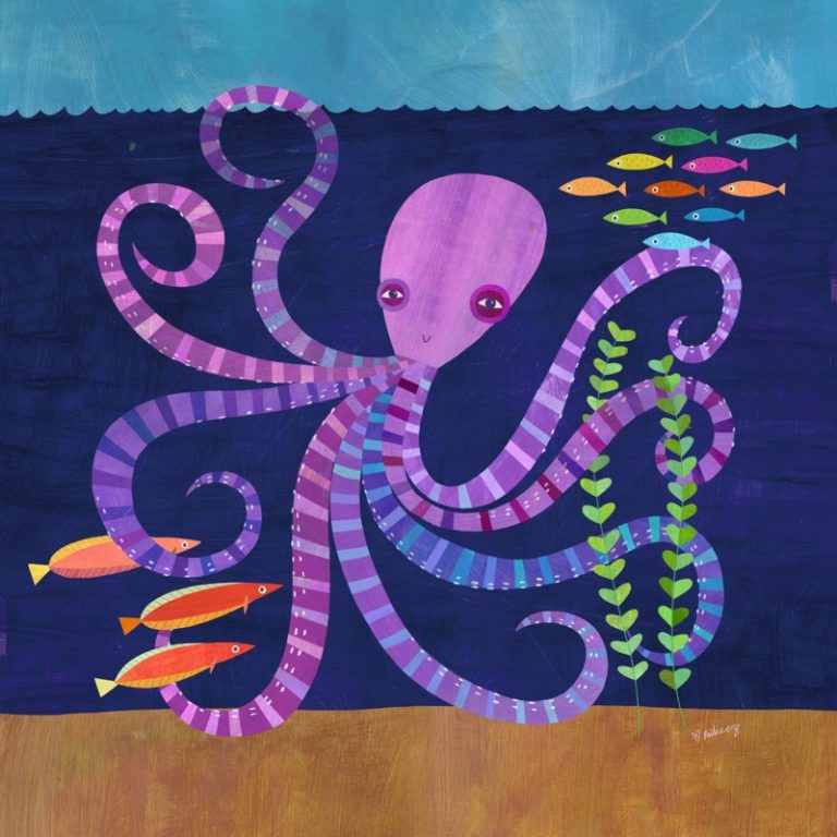 octopus Melanie Mikecz