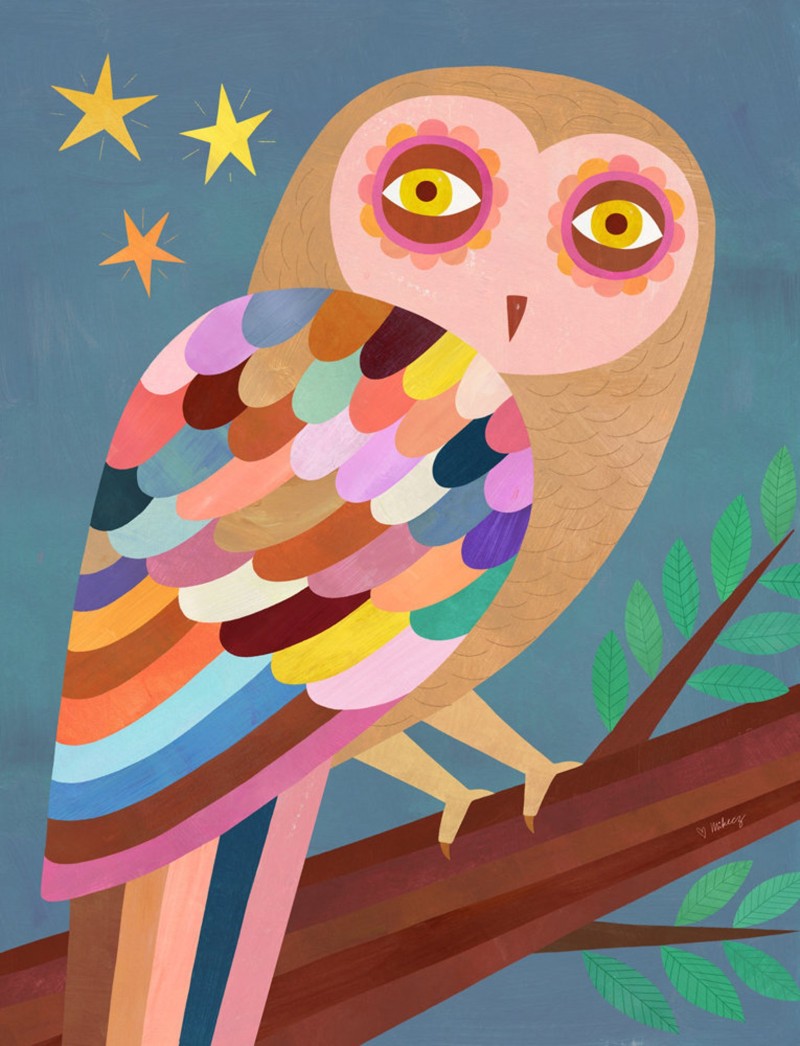 owl Melanie Mikecz