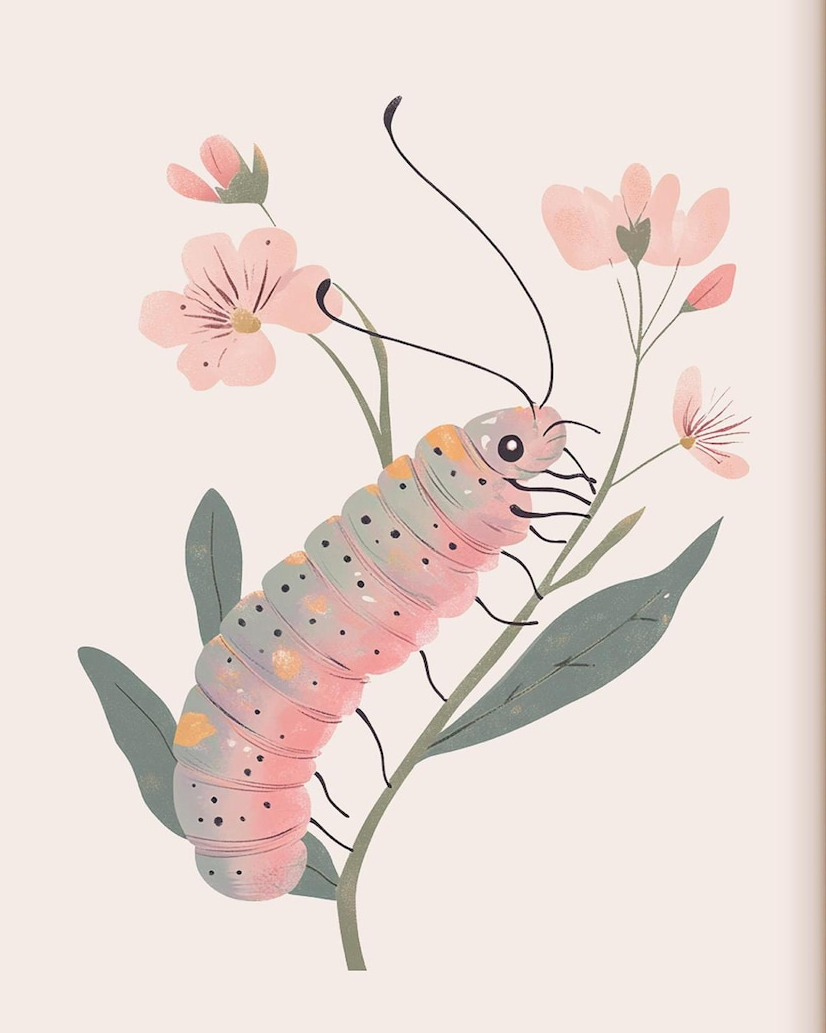 pretty caterpillar