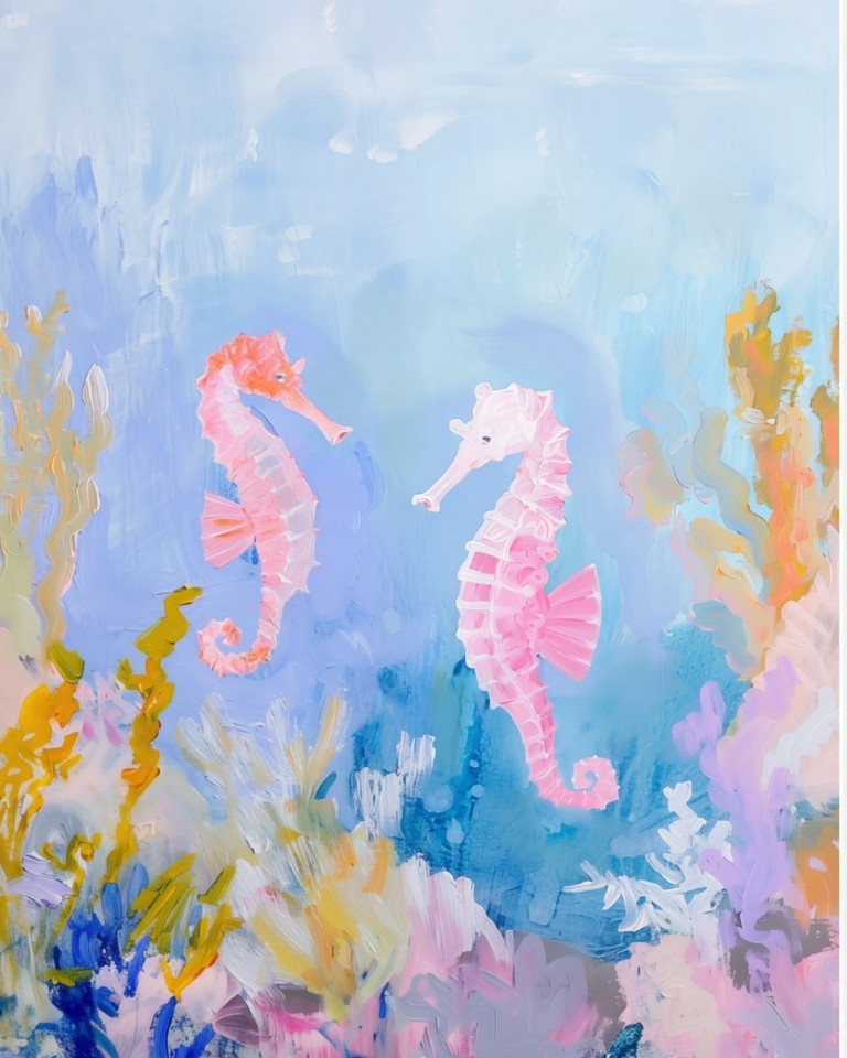 pretty seahorses