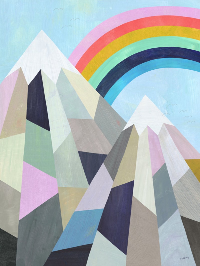 rainbow mountain Melanie Mikecz
