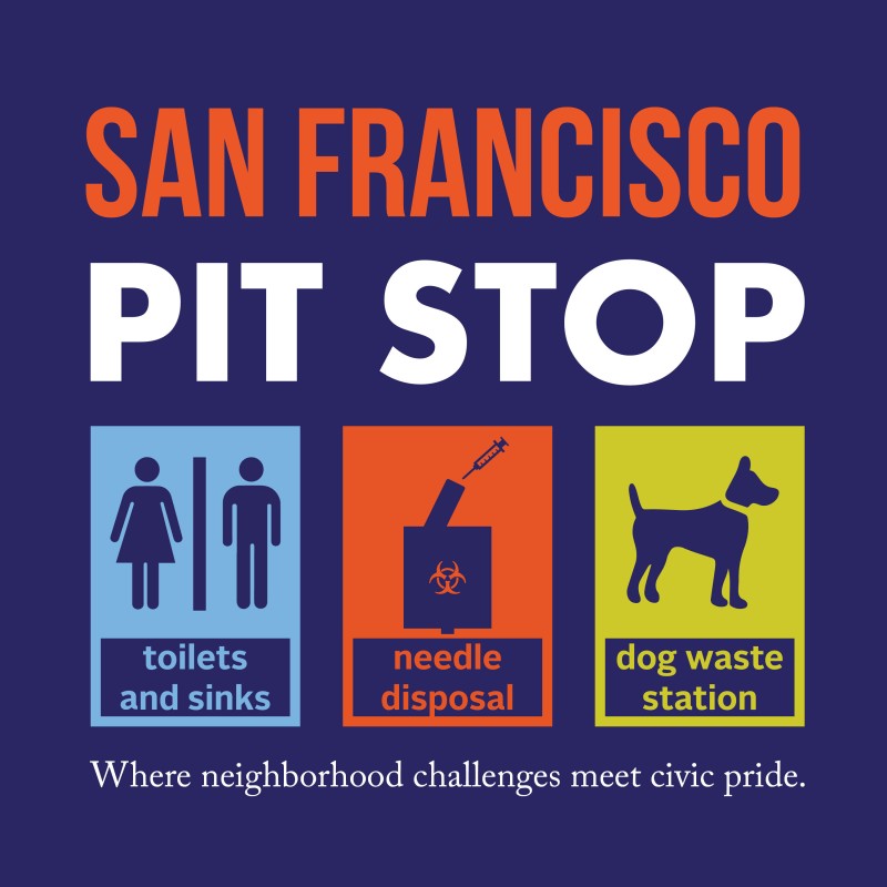 San Francisco Pit Stop toilets