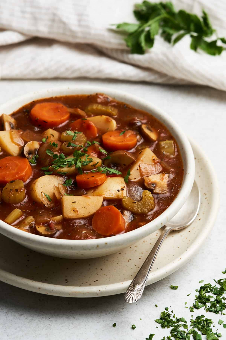 carrot mushroom potato stew