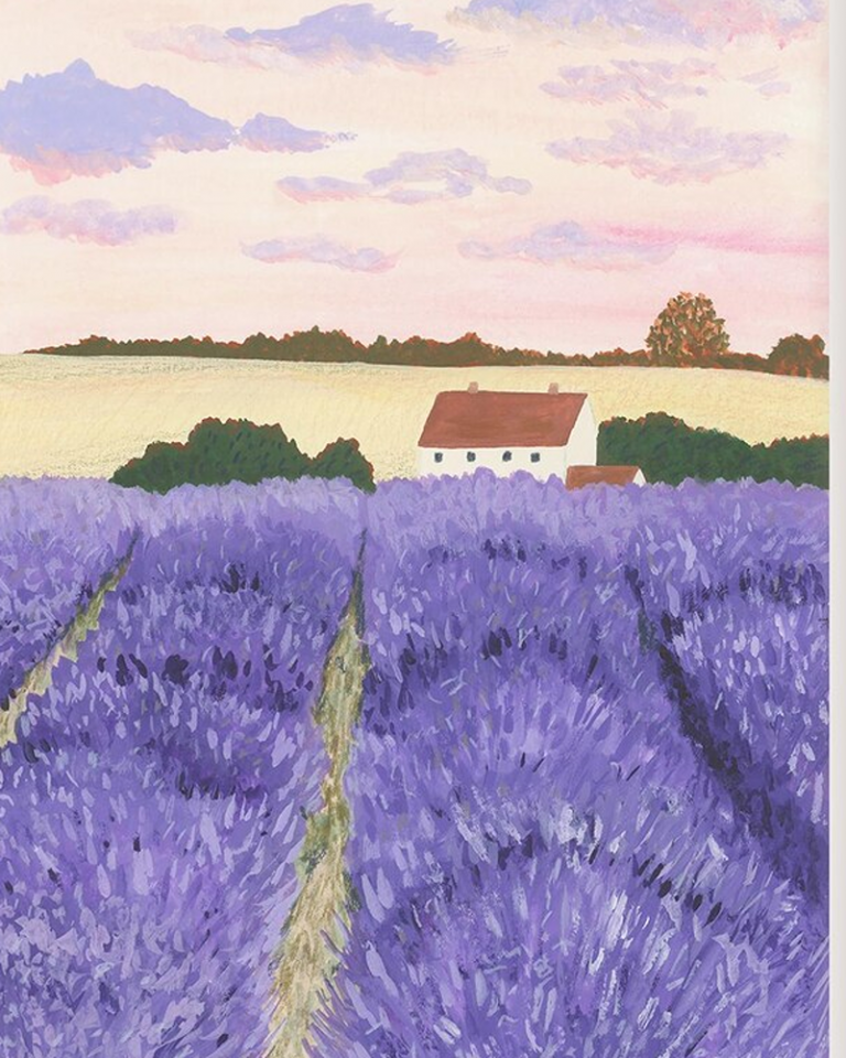 lavender cottage Sarah Frances