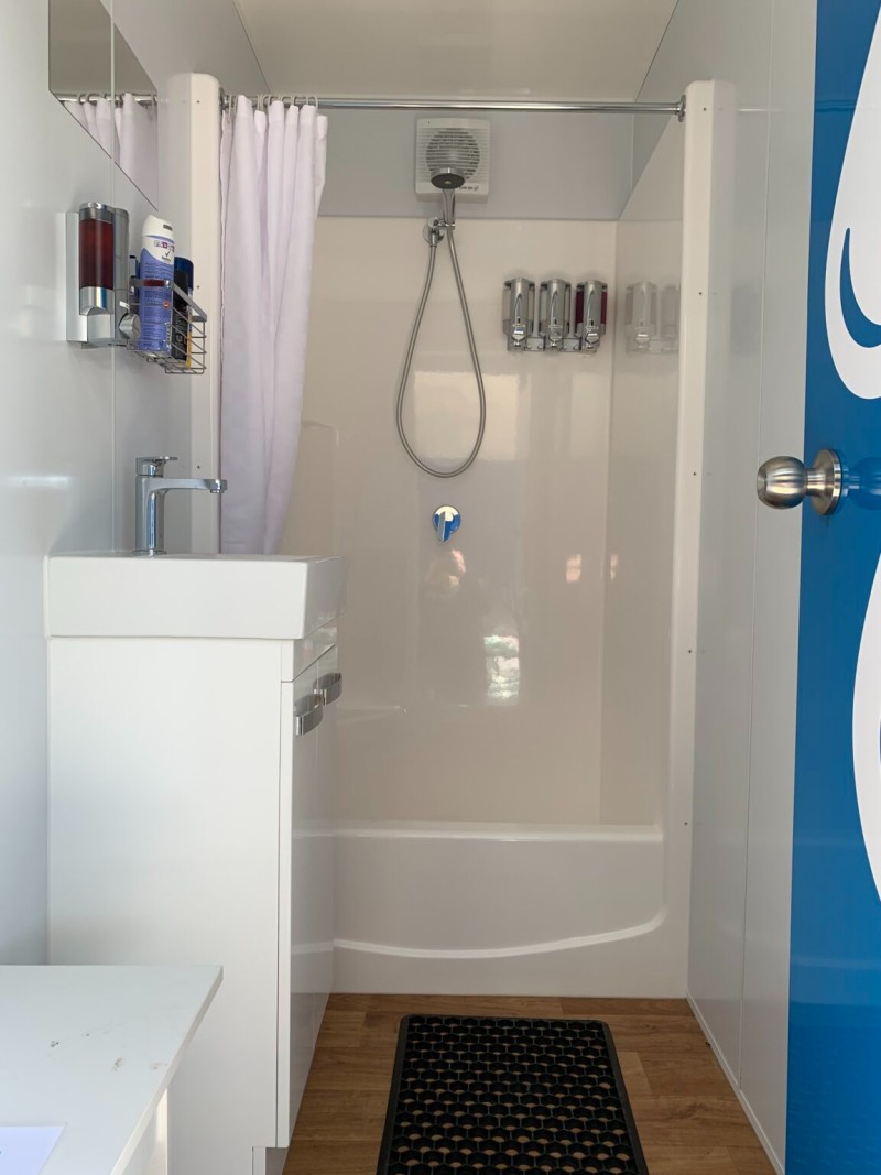 mobile shower Australia