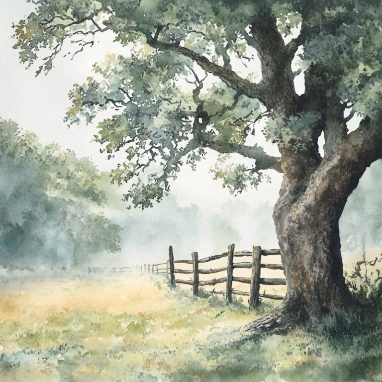 oak tree Tetiana art