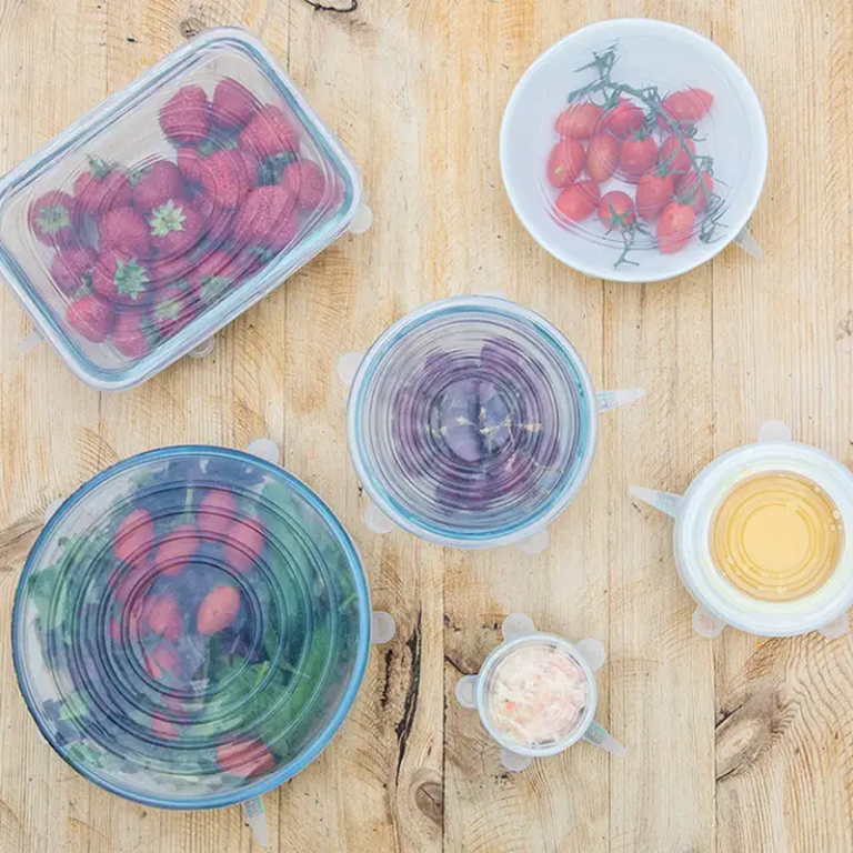 silicone stretch lids