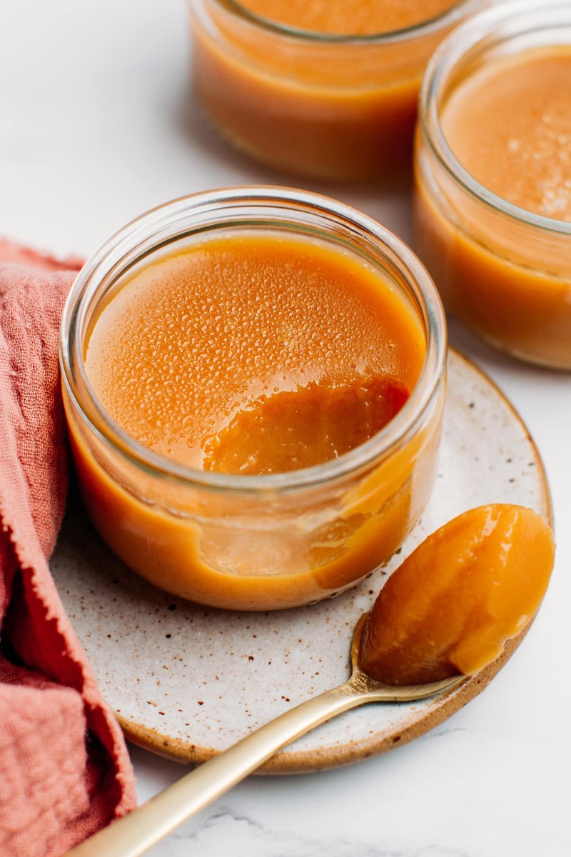 vegan caramel pots de creme