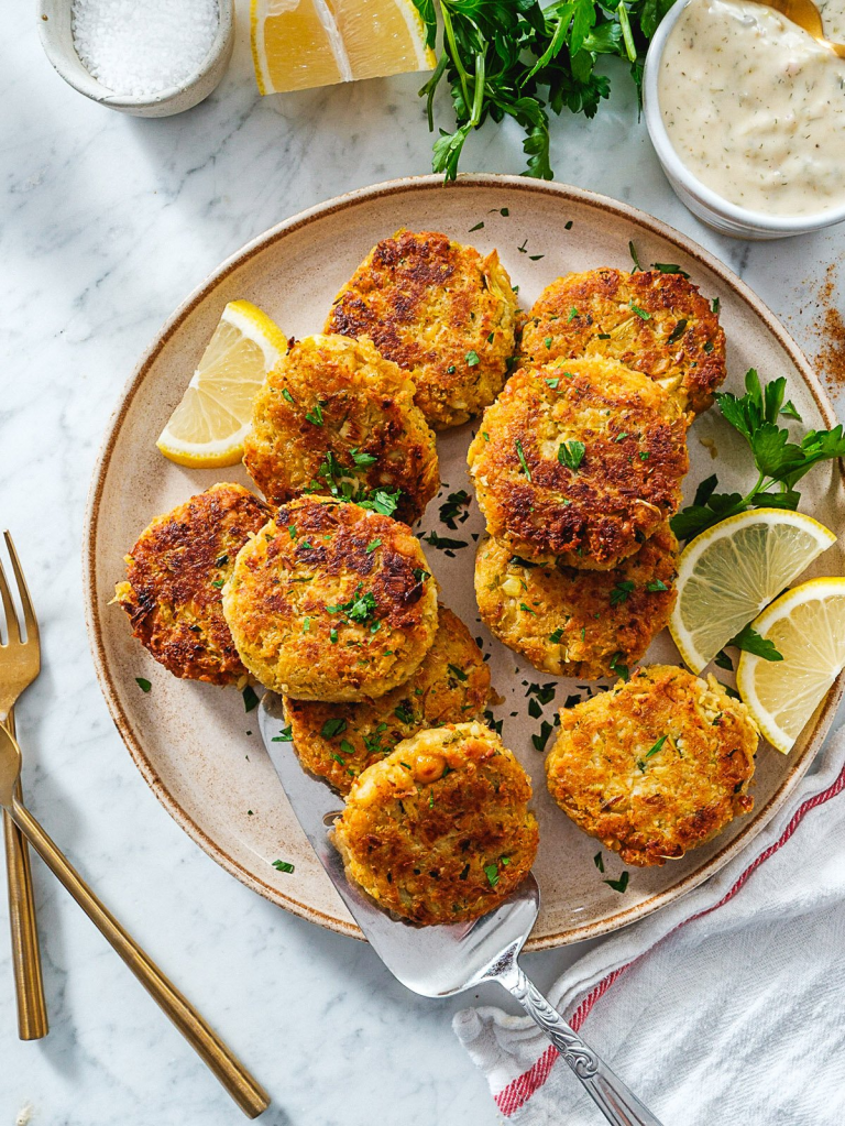 vegan crab cakes