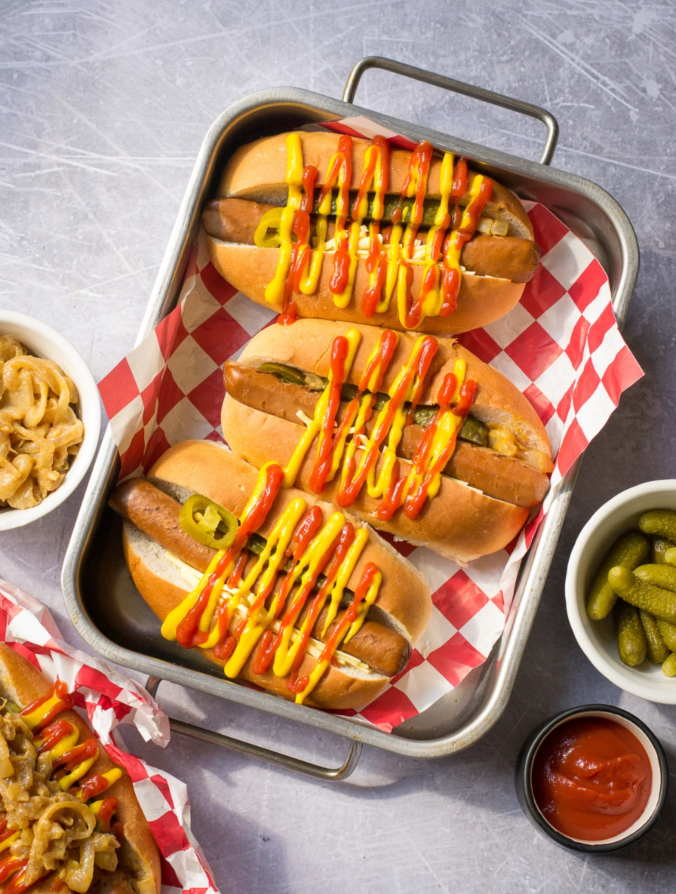 vegan hot dogs