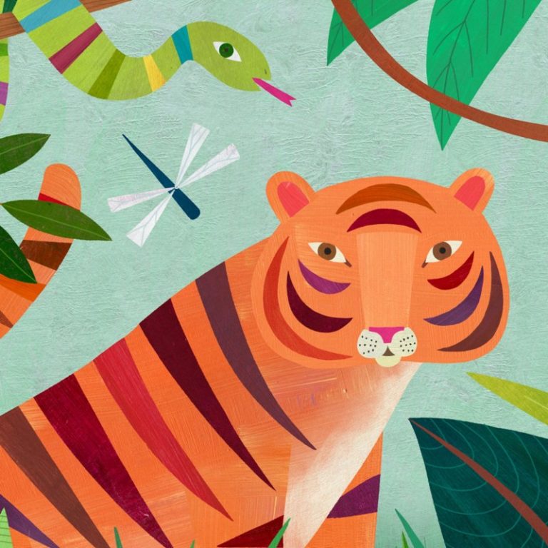 Bengal tiger Melanie Mikecz
