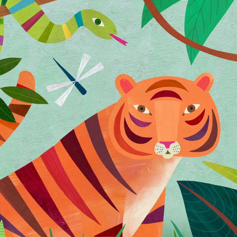 Bengal tiger Melanie Mikecz