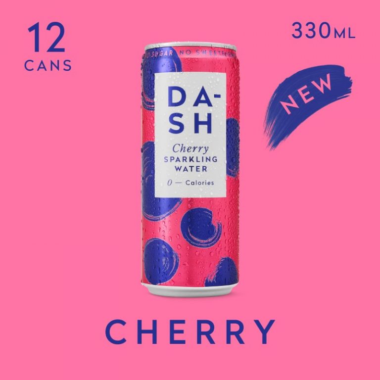 DASH cherry sparkling water
