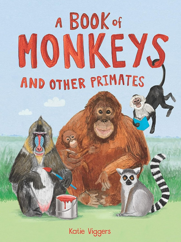 a book of monkeys and other primates