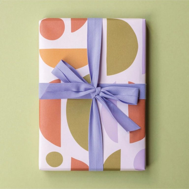 recycled gift wrap