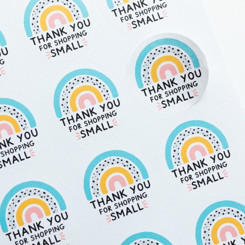 thank you for shopping small
