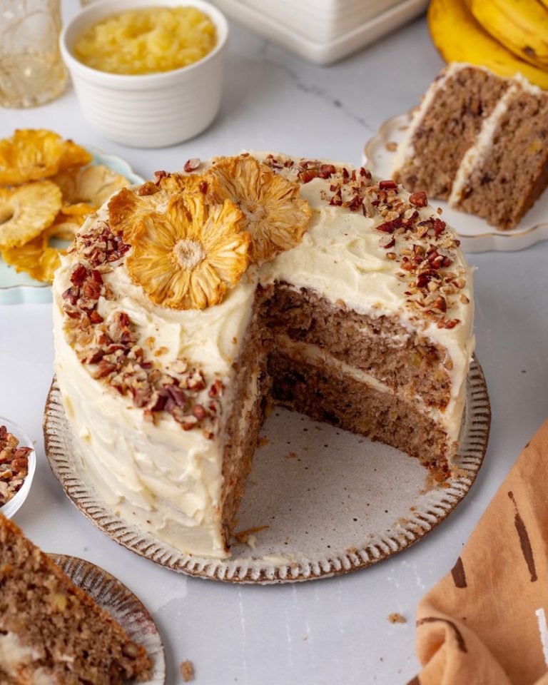 vegan hummingbird cake