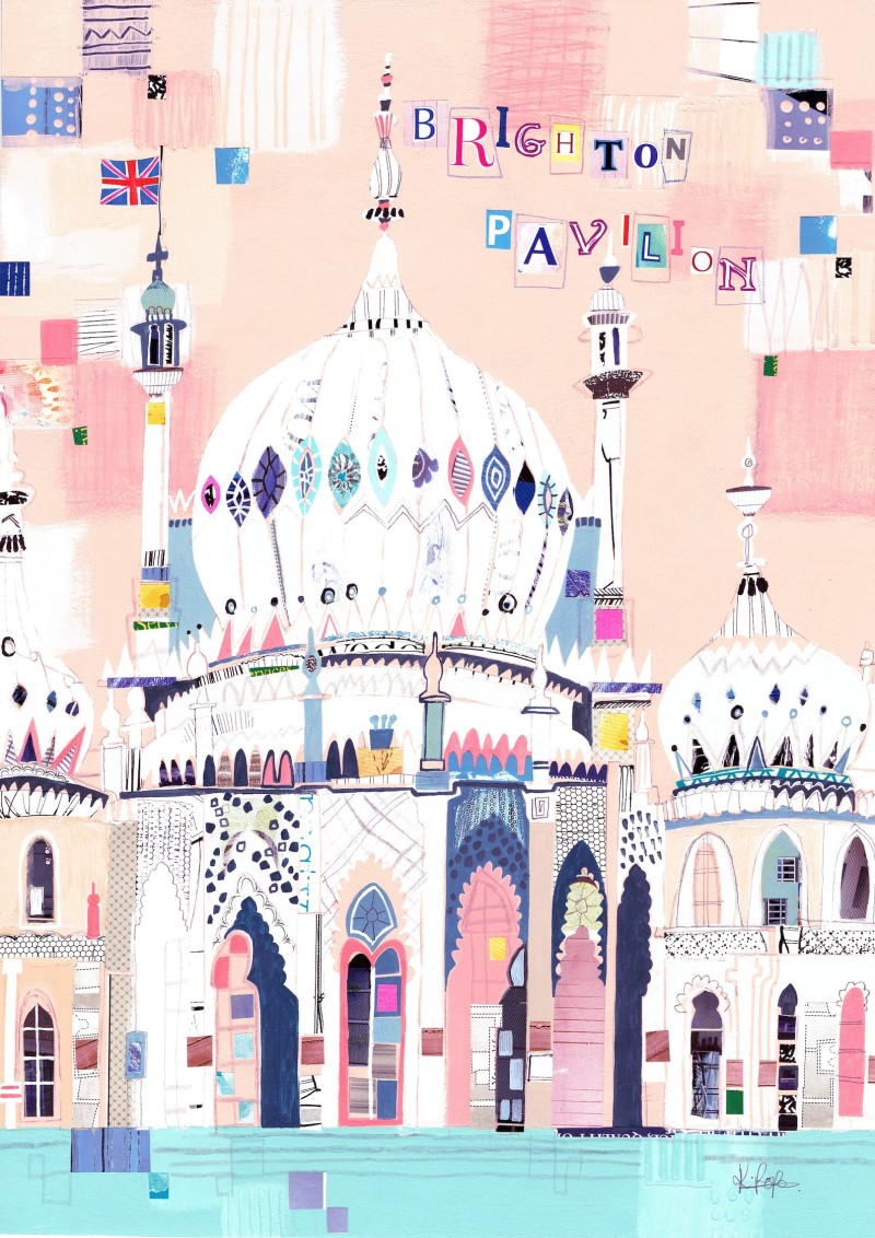 Brighton pavilion Liz and Kate Pope